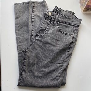 Express Gray Denim Jeans